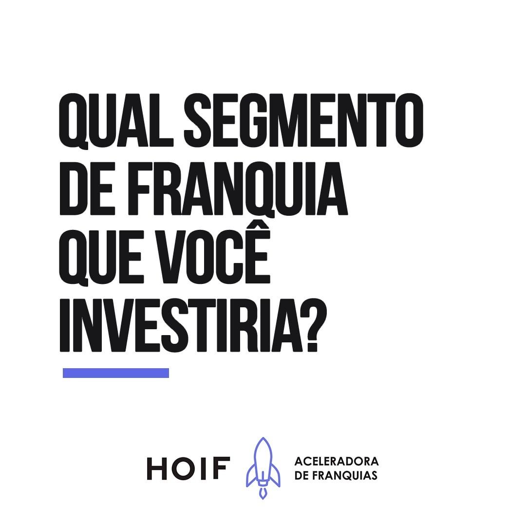 Franquia Barata franquia de serviço Franchising HOIF Aceleradora de franquia